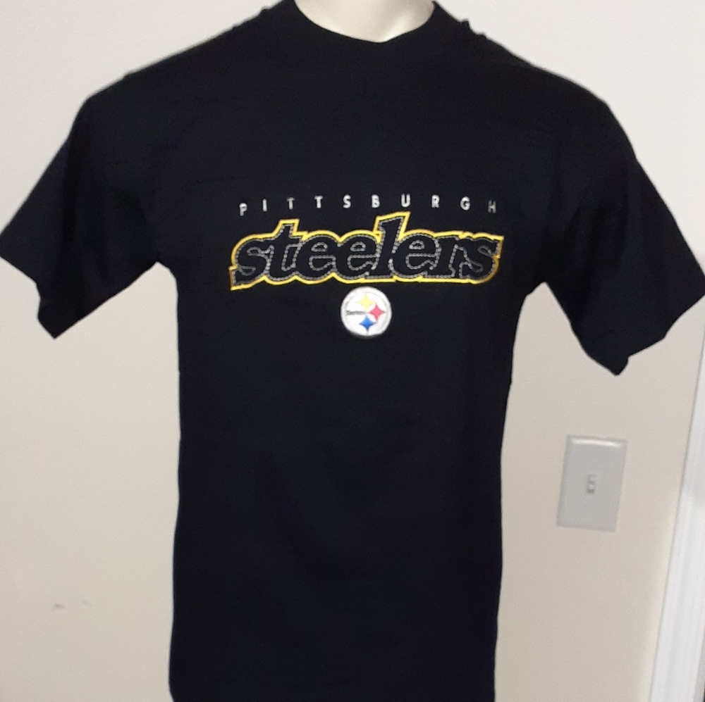Vintage Pittsburgh Steelers Single - Stitch Graphic T - Shirt Size M